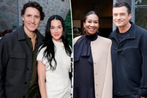 Katy Perry, Justin Trudeau chance run-in with singer’s ex Orlando Bloom during date night