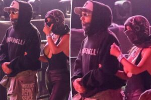 Kim Kardashian and Lewis Hamilton cozy up at Coachella 2026