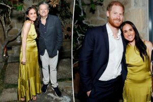 Meghan Markle matches Carey Mulligan in green dress at Netflix ‘Beef’ Season 2 party