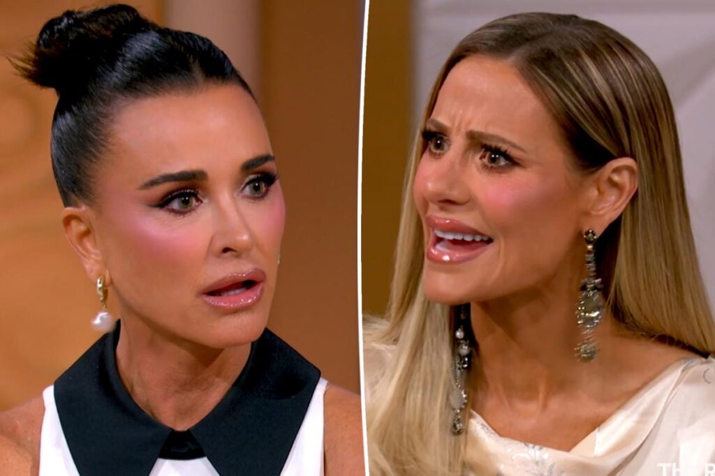 Kyle Richards and Dorit Kemsley hurl insults in ‘RHOBH’ reunion trailer