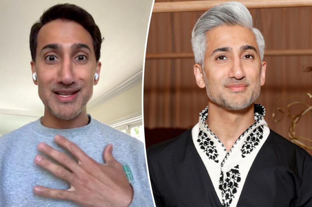 Tan France shocks fans by trading signature silver hair for a dark new look