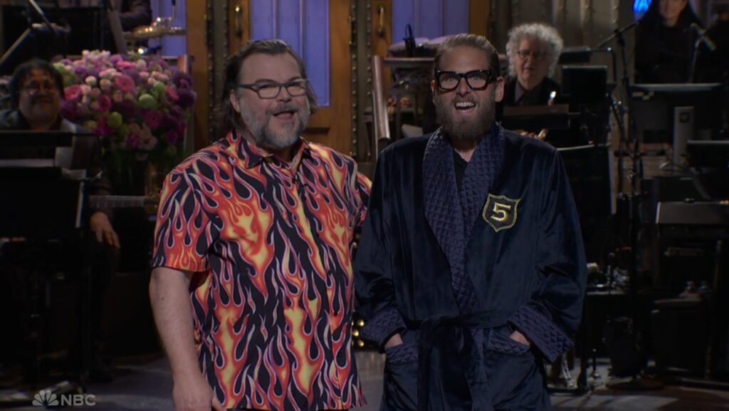 Tina Fey, Jonah Hill, Candice Bergen and Melissa McCarthy Join Jack Black’s ‘SNL’ Monologue to Celebrate Him Joining the Five-Timers Club