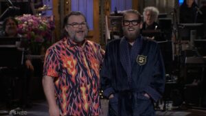 Tina Fey, Jonah Hill, Candice Bergen and Melissa McCarthy Join Jack Black’s ‘SNL’ Monologue to Celebrate Him Joining the Five-Timers Club
