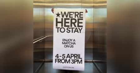 Cotton On giving away free matcha at 5 Singapore outlets this weekend, Lifestyle News