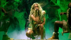 Karol G Delivers Visually Stunning Show At Historic Coachella Headlining Concert