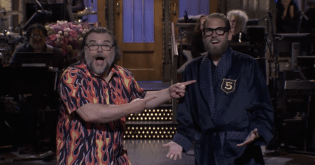 Jonah Hill and Tina Fey Crash Jack Black’s ‘Saturday Night Live’ 5-Timers Club Induction