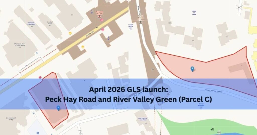 URA launches 2 GLS sites in Core Central Region: Peck Hay Road and River Valley Green