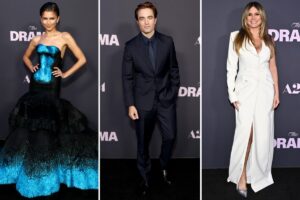 Zendaya, Robert Pattinson, Heidi Klum and more