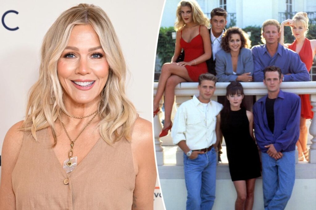 Jennie Garth reveals ‘90210’ co-star who was her ‘first true love’ in major bombshell