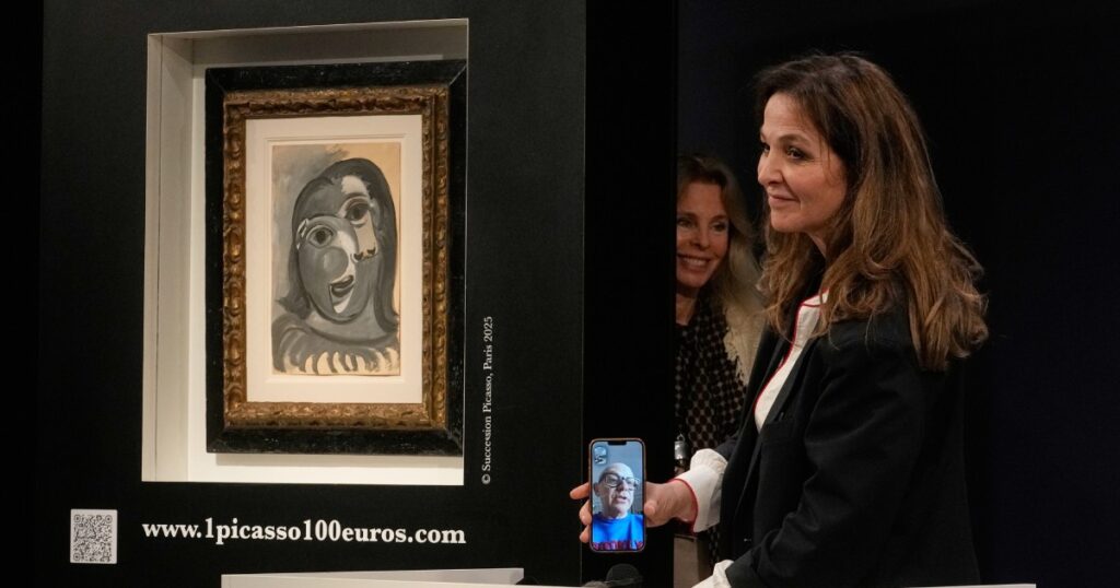 Raffle winner thrilled to claim a $1.27m Picasso with a $149 ticket, Lifestyle News