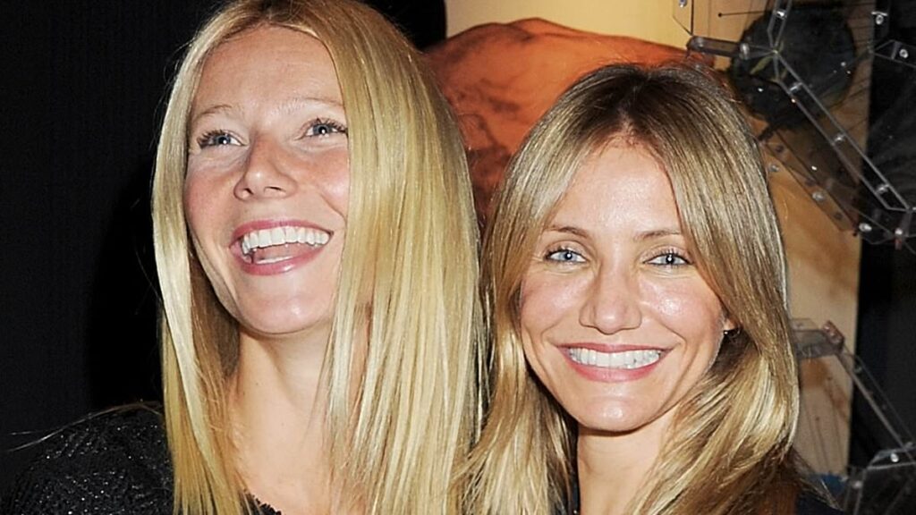 Cameron Diaz, 53, says Gwyneth Paltrow spent years persuading her to become a mother as she credits her friend and husband Benji Madden for changing ‘my whole existence’ after the arrival of her third child