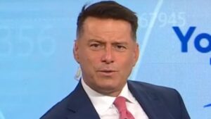 Karl Stefanovic’s awkward banter with Barnaby Joyce about his future with Channel Nine