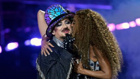 Boy George says he’s ‘sad we didn’t get through to the final’ as he issues a statement after crashing out of politically charged Eurovision with San Marino