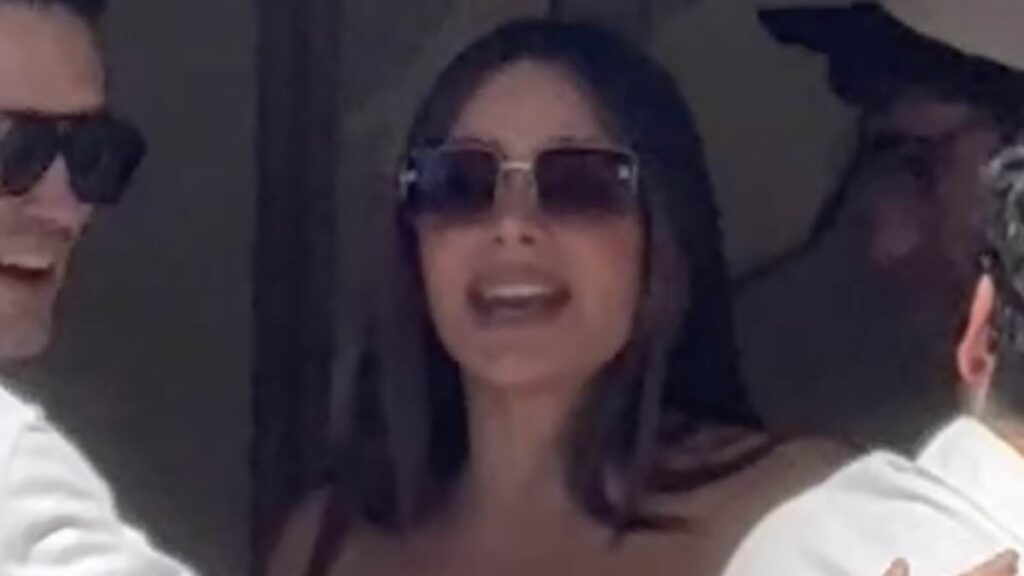 Single Sofia Vergara, 53, turns heads as she mingles with a bevy of young men at Vegas party