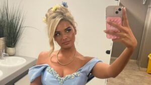 Venezuela Fury’s pal lists her bridesmaid dress for sale on Vinted for over £500 just days after the teen’s £20k wedding