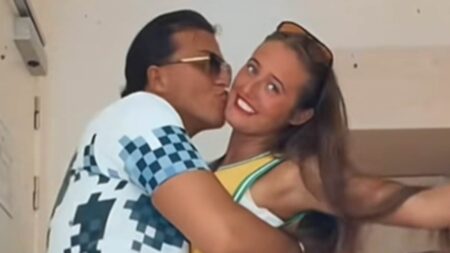 Newlyweds Venezuela Fury, 16, and Noah Price, 19, dance, kiss and do ‘fit checks’ as the new king and queen of TikTok document their £30k Marbella honeymoon