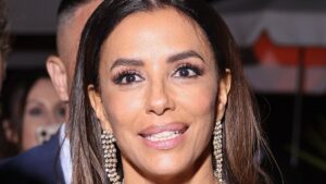 Eva Longoria makes a rare appearance with husband Jose Baston as they hold hands while leaving the Global Gift Gala during Cannes Film Festival