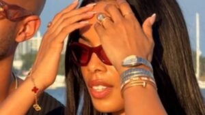 Rochelle Humes says she’s ‘too scared to wear anything nice’ and laments ‘not being able to wear a Rolex’ in Lawless London after sporting £400k of jewellery on one arm alone