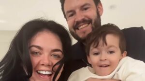 Scarlett Moffatt announces she is expecting a baby boy and confesses she was hoping for another son