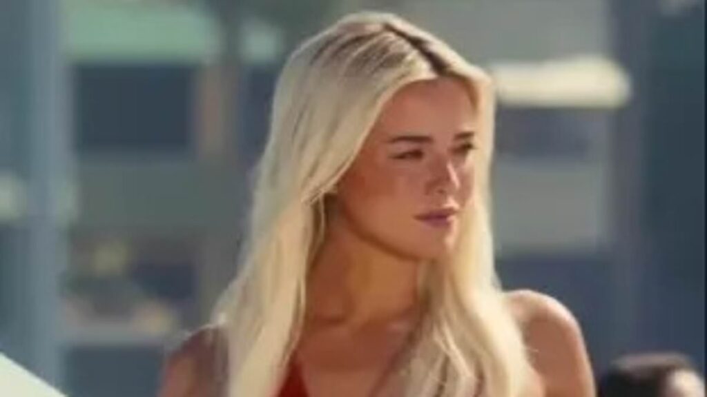 Brooks Nader and Livvy Dunne sizzle in iconic red swimsuits in first-look Baywatch reboot teaser