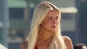 Brooks Nader and Livvy Dunne sizzle in iconic red swimsuits in first-look Baywatch reboot teaser