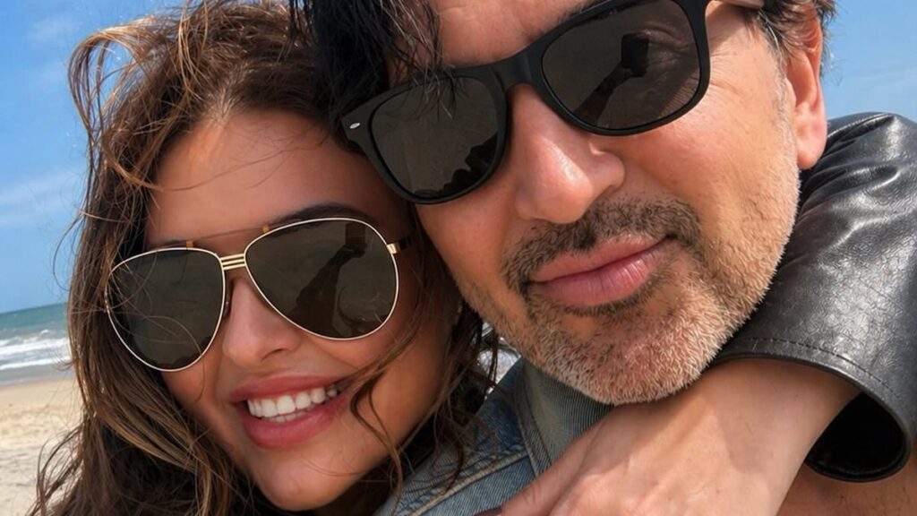Aussie fashion designer Natalie De’Banco wows as she shows off her enormous diamond engagement ring: ‘He said yes!’