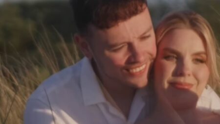 The Traitors winner Jake Brown reveals he’s set to become a dad as he shares sweet baby announcement video with his wife
