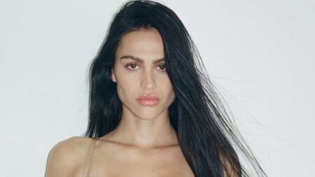 Kourtney won’t like this! Kim Kardashian casts Scott Disick’s ex Amelia Hamlin in raunchy SKIMS ad