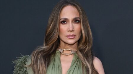 Jennifer Lopez chokes back tears as she reveals her twins, 18, are moving out of her $18million mansion