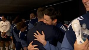 Jack Whitehall confesses he ‘stayed up until 3am crying and drinking’ while rewatching Arsenal’s penalty shootout heartbreak before flying back from Budapest for Soccer Aid