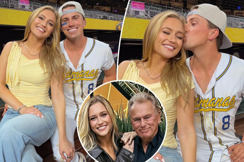 Pat Sajak’s daughter, Maggie, steps into her WAG era at Savannah Bananas star boyfriend’s game