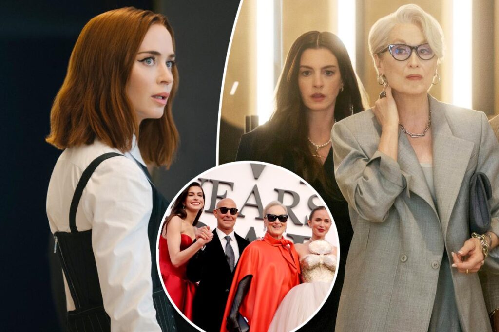 Anne Hathaway, Meryl Streep and Emily Blunt’s ‘Devil Wears Prada 2’ salaries revealed