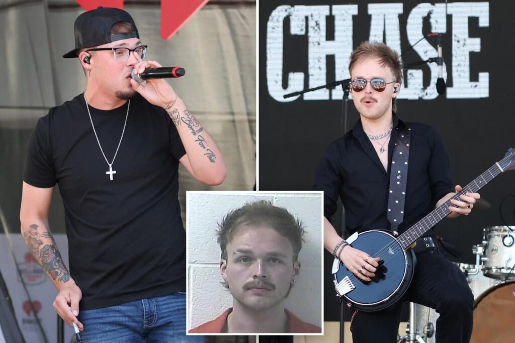 Chase Matthew’s bassist Carsen Richards charged with child sex crimes after being arrested at Kentucky festival