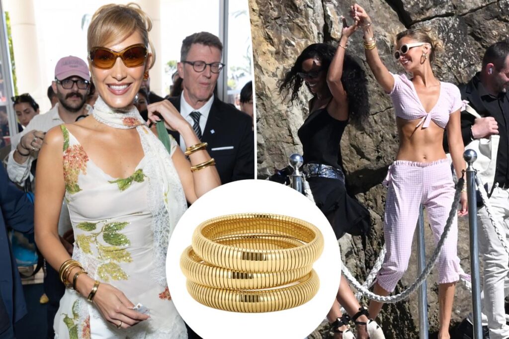 Bella Hadid wears under-$200 bracelet set at Cannes Film Festival