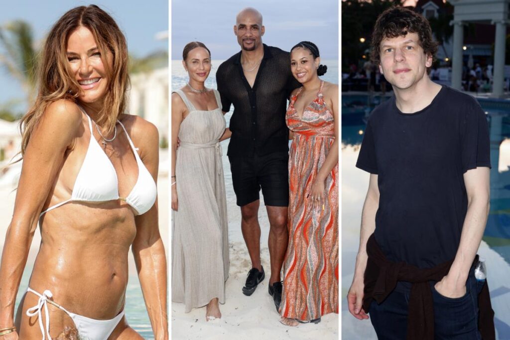 Jesse Eisenberg, Dorina Medley, and more Turks & Caicos trip