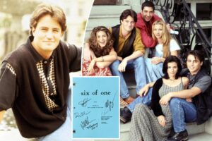 Matthew Perry’s prized ‘Friends’ possessions to be auctioned after actor’s death