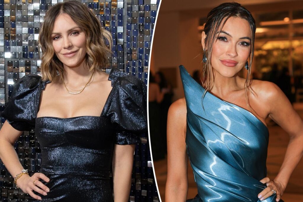 Katharine McPhee responds to Chrishell Stause’s diss about supporting ‘problematic men’