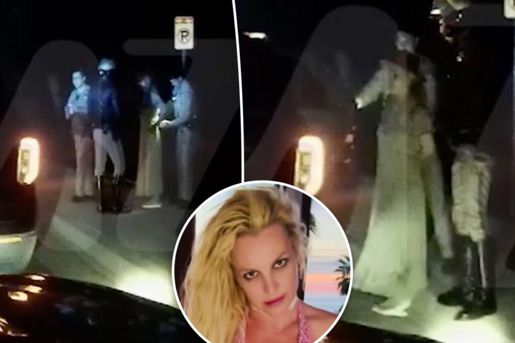 Britney Spears fails sobriety test in DUI arrest video
