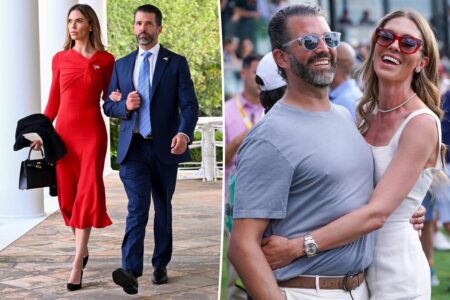 Donald Trump Jr. and Bettina Anderson officially marry ahead of Bahamas wedding