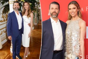 Bettina Anderson shares pic of wedding rings with Donald Trump Jr.