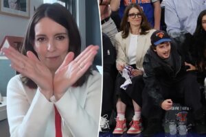 Tina Fey reacts to Timothée Chalamet’s viral manspreading incident at Knicks game