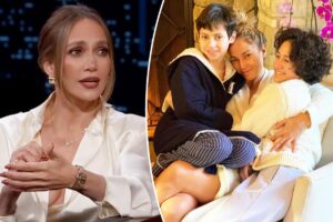 Jennifer Lopez tears up over twins graduating high school, moving out in emotional interview
