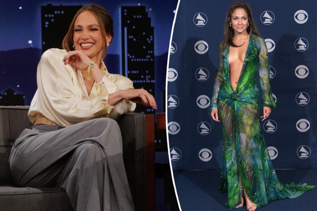Jennifer Lopez will wear her green Versace dress again in 20 years