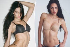 Skims drops new T-shirt bra with Amelia Gray campaign
