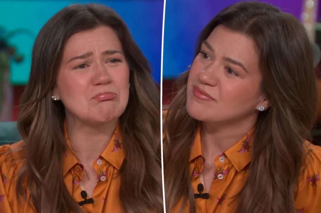 Kelly Clarkson cries discussing end of talk show in emotional interview