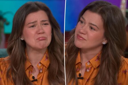 Kelly Clarkson cries discussing end of talk show in emotional interview