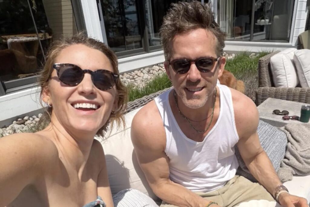 Blake Lively thirsts over husband Ryan Reynolds’ bulging biceps in flirty snap