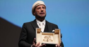 John Travolta surprised with honorary Palme d’Or at Cannes Film Festival , Entertainment News