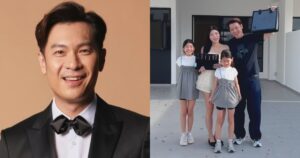 Shaun Chen and family get keys to new landed home in Johor Bahru