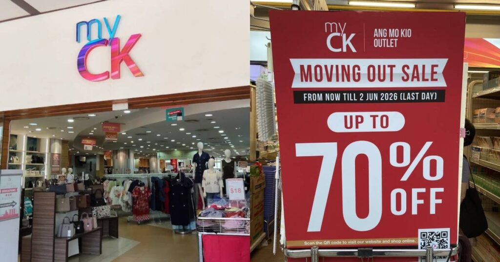MyCK outlets at Ang Mo Kio, Chinatown to scale down after holding sales, Lifestyle News